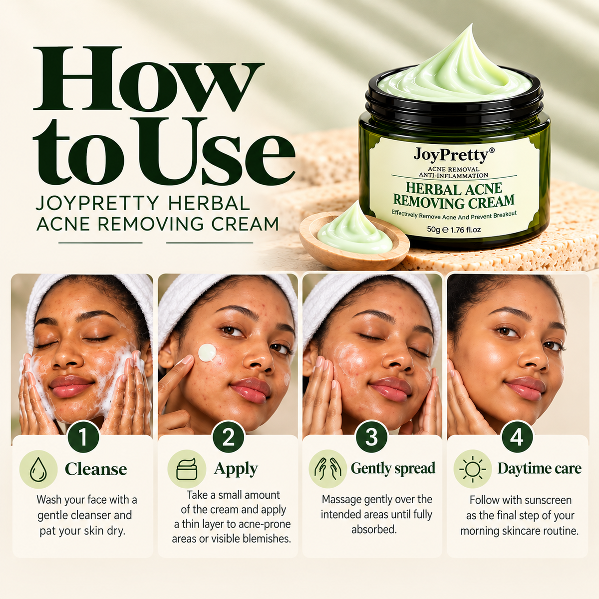 Herbal Acne Removing Cream